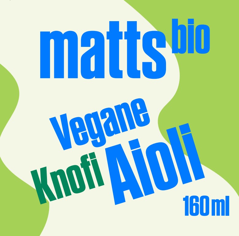 Knofi Aioli Etikett
